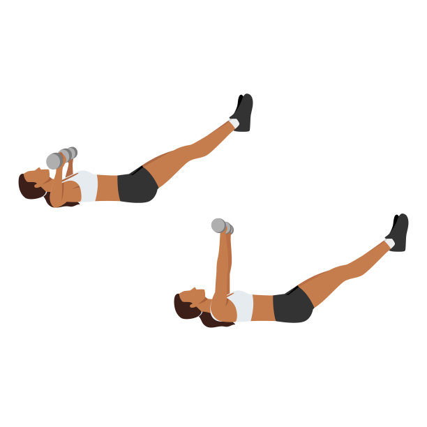 女人做胸压，腿伸展图片下载