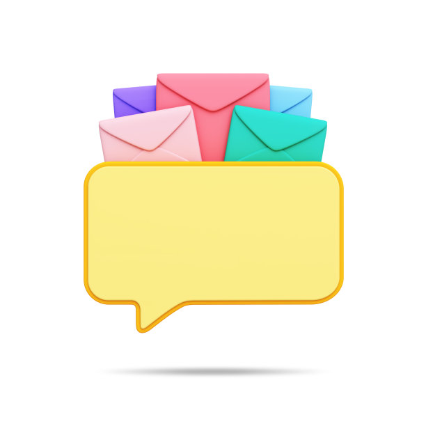 聊天框信封未读电子邮件收件箱互联网邮件垃圾发件箱发送语音类型文字电子消息网络在线直播。图片下载