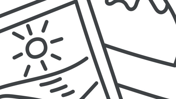 照片轮廓图标图片下载