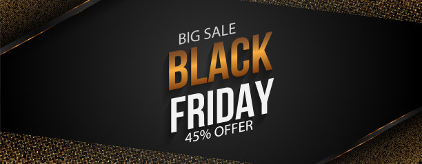 黑色星期五背景黑色图片下载