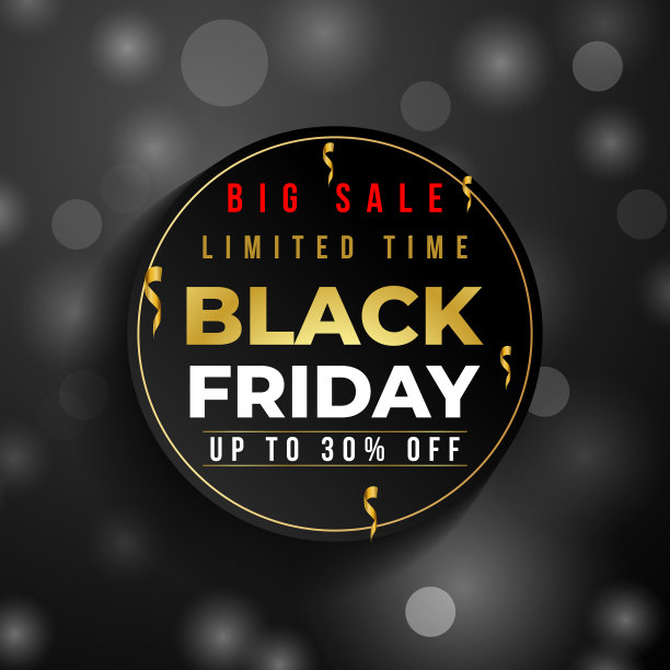 黑色星期五横幅社交媒体和网站图片下载