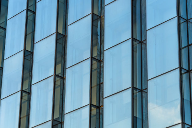 中国城市现代办公大楼特写图片下载