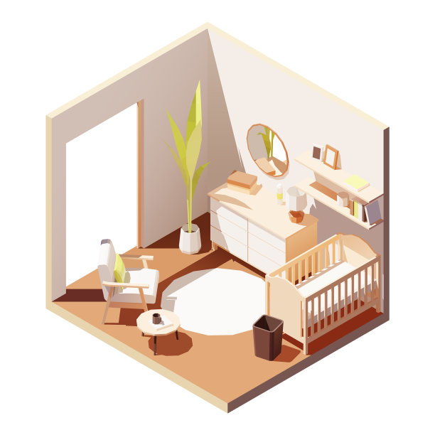 等距低聚苗圃图片下载