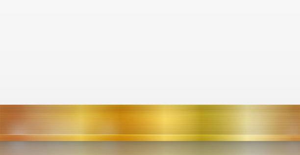 金色金属桌面白色全景背景，宣传网页模板-向量图片下载