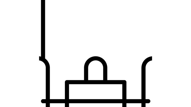 厕纸架线图标图片下载