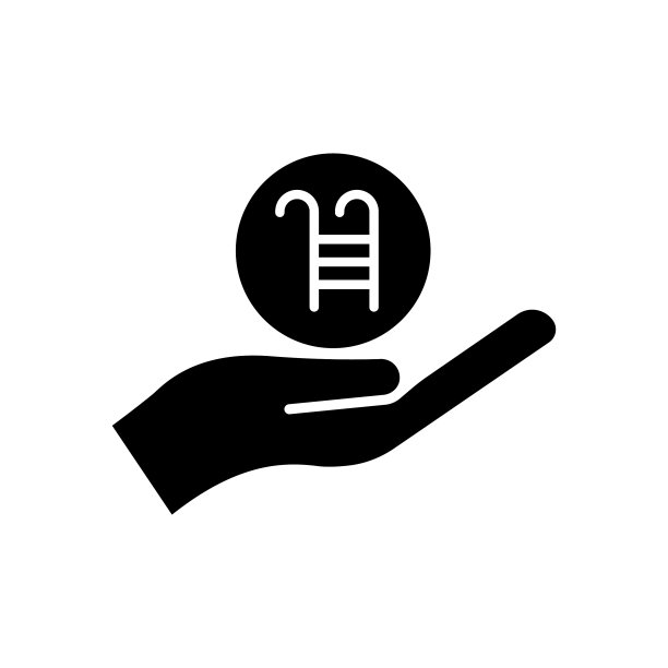 游泳池图标游泳运动手与游泳池图片下载