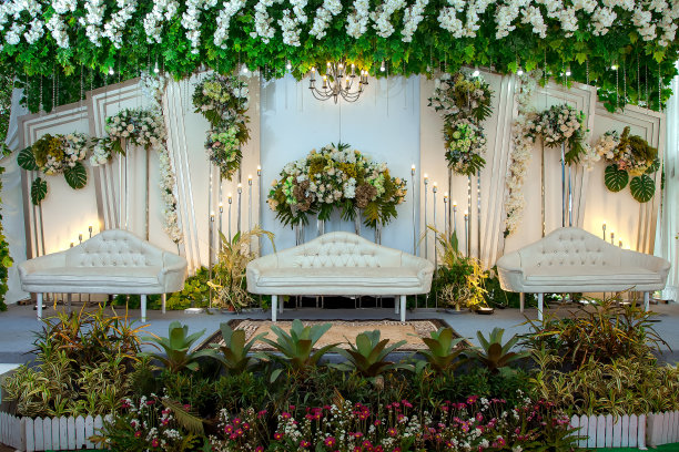 背景的婚礼图片下载