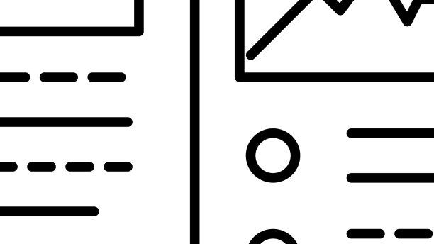 股票水平报告行图标图片下载