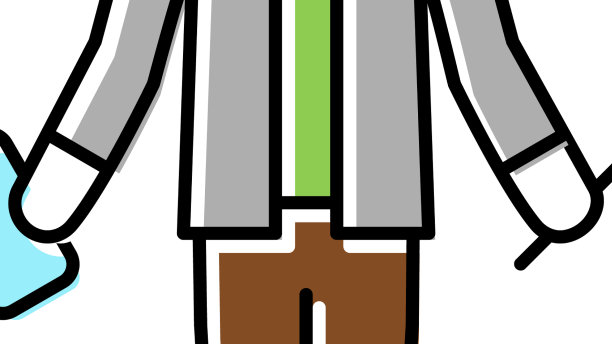 个人助理彩色图标图片下载