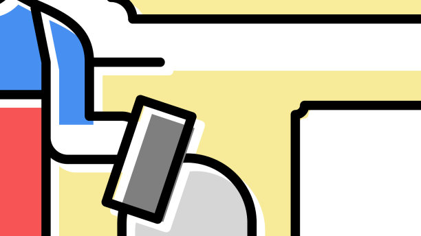 抹灰和墙板彩色图标图片下载