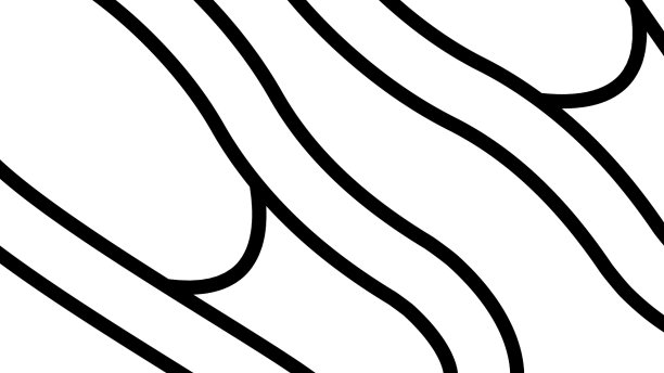 天然橡胶弹性体线条图标图片下载