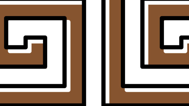 装饰古希腊彩色图标图片下载