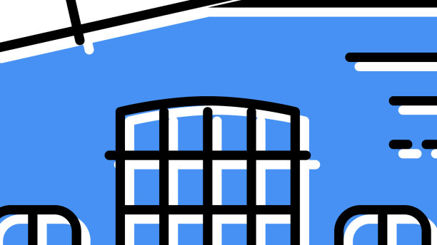 工程师项目蓝图彩色图标图片下载