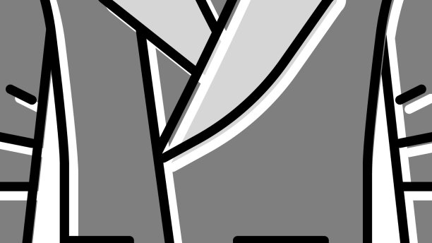 皮夹克衣服颜色图标图片下载