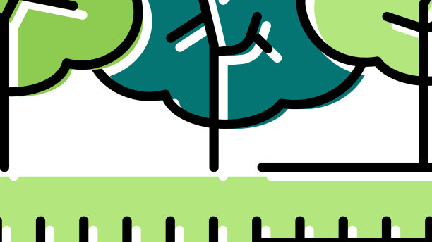 公园自然色图标图片下载