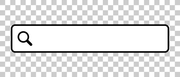 一个简单的放大镜搜索框图片下载