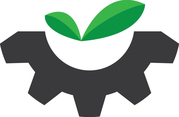 齿轮叶标志图片下载