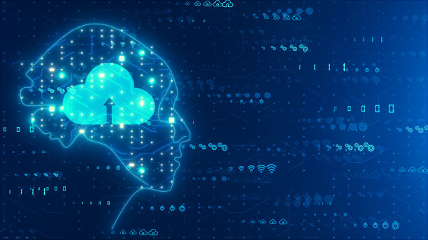 未来的人工智能-云计算图片下载