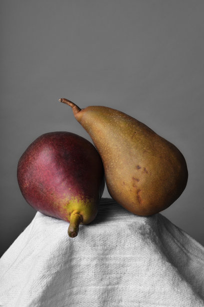 两个梨静物图片下载