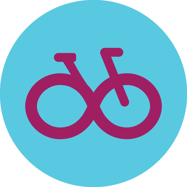 自行车图标标识图片下载