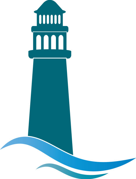 灯塔的标志图片下载