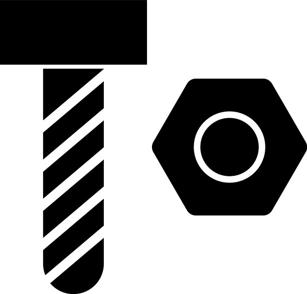 螺栓螺母的图标图片下载