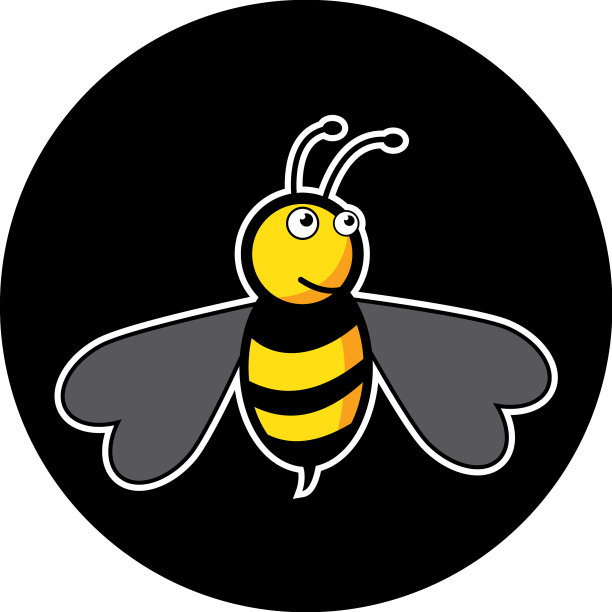 蜜蜂的标志图片下载