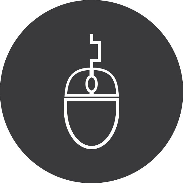电脑鼠标Logo图片下载