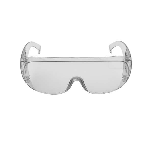 安全眼镜隔离在白色背景与剪切路径图片下载