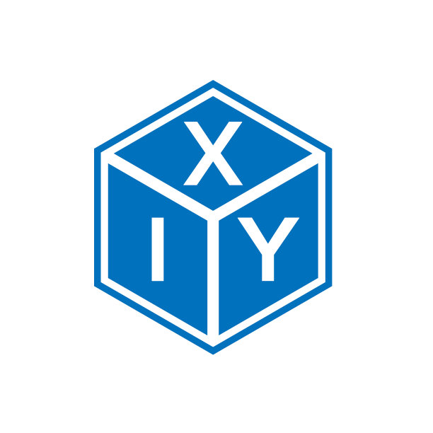 XIY字母标志设计（黑色背景）图片下载