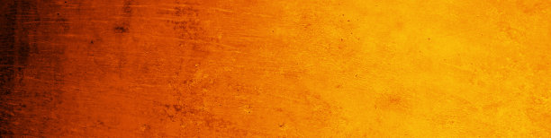 暗红橙黄质地。梯度。粉刷粗糙肮脏的混凝土墙面。特写镜头。背景与空间设计。图片下载