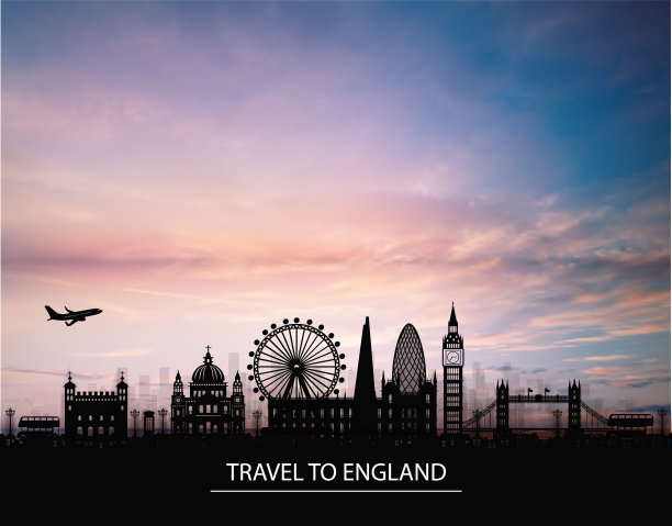 英国城市景观图片下载