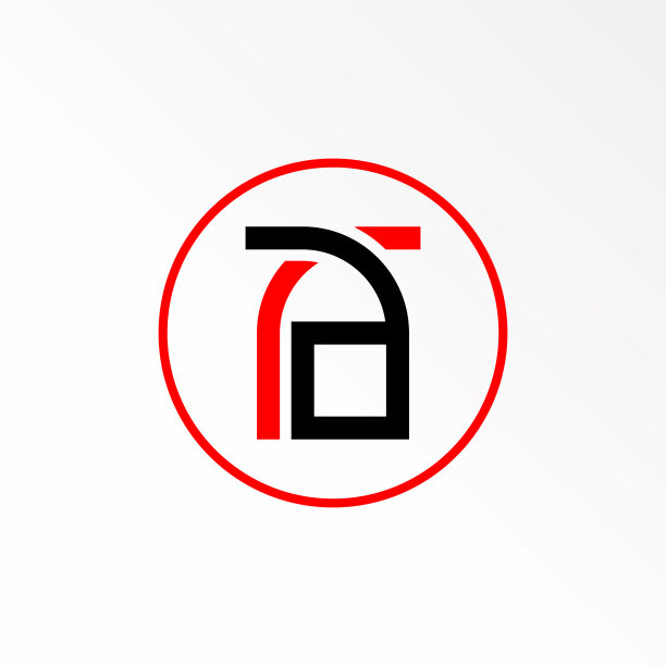 独特的字母单词ar或ra字体翻转位置图片下载