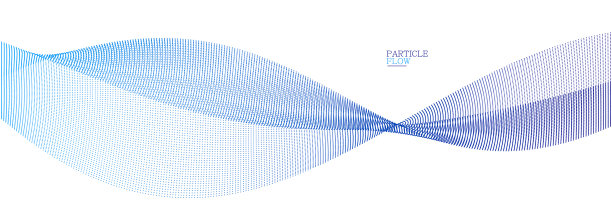 运动中的蓝点抽象背景粒子图片下载