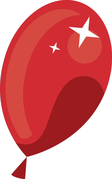 红气球氦图片下载