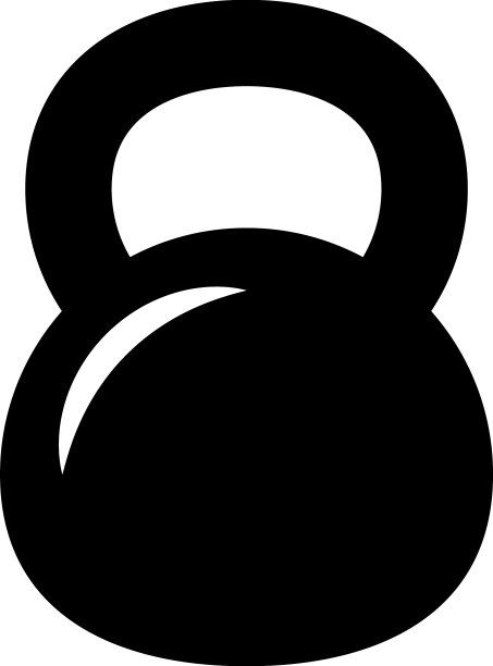 壶铃图标设计模板图片下载