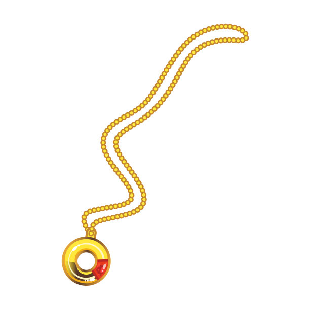 环形状的项链图片下载