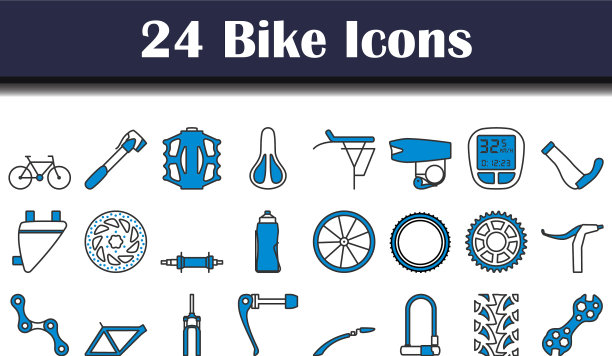 自行车图标设置图片下载
