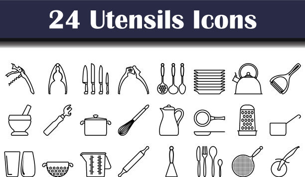 餐具图标设置图片下载