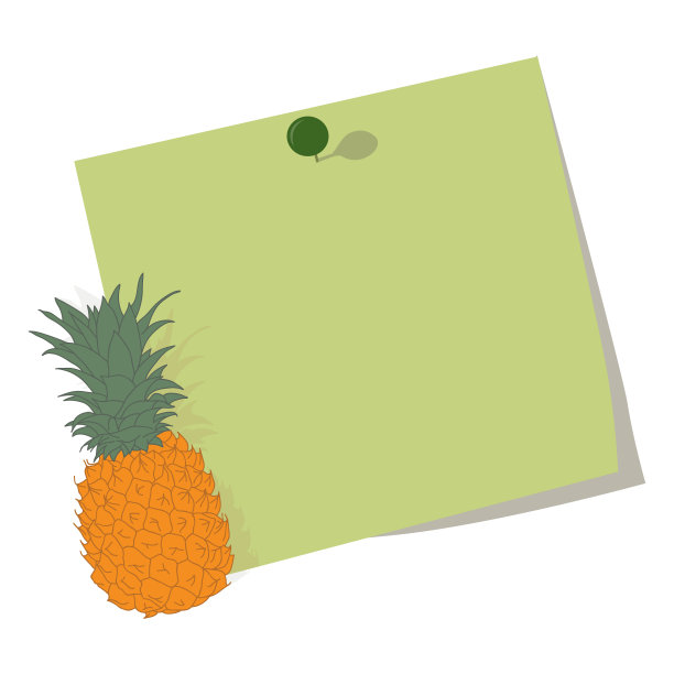 水果便条纸图片下载