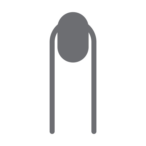 灰色长指甲图标图片下载