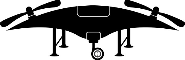 无人驾驶飞机的标志图片下载