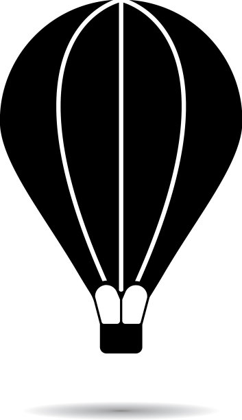热气球标志图片下载