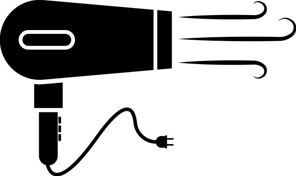 吹风机的标志图片下载