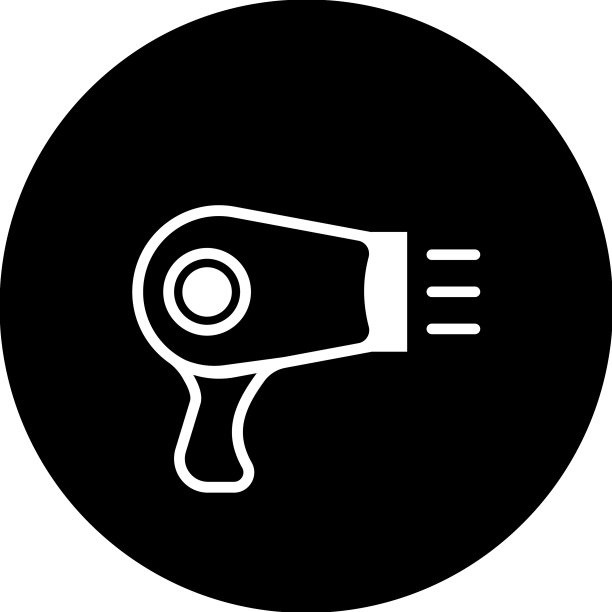 吹风机的标志图片下载