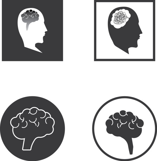 大脑的标志图片下载