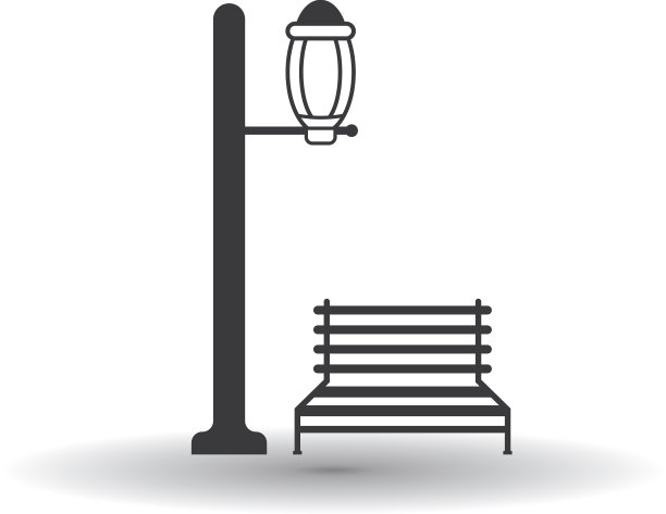 花园灯的图标图片下载