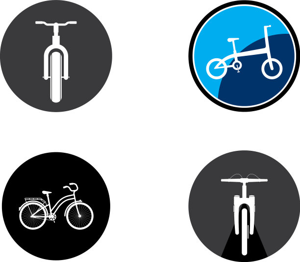 自行车的标志图片下载