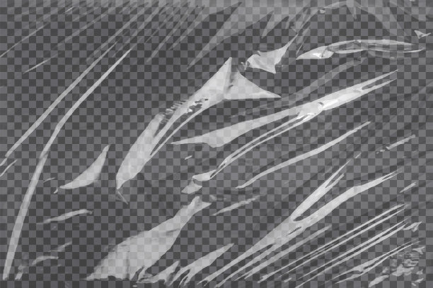 逼真的保鲜膜纹理拉伸覆盖图片下载