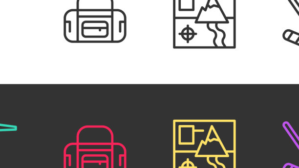 设置线冰斧运动包折叠地图和冰球图片下载